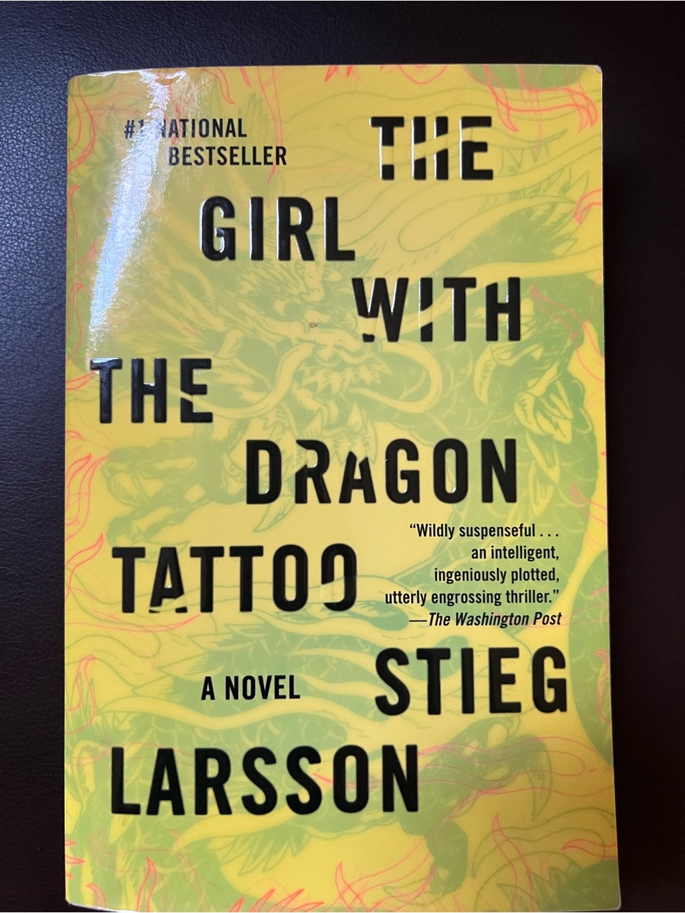 The Girl with the Dragon Tattoo Book. A Novel by Stieg Larsson. Paperback 2009
